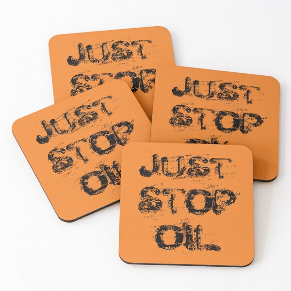 Item preview, Just stop oil drawing  designed and sold by Blondiabshop.