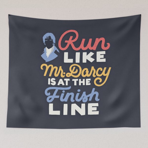 Item preview, Run Like Darcy is at the Finish Line designed and sold by polliadesign.