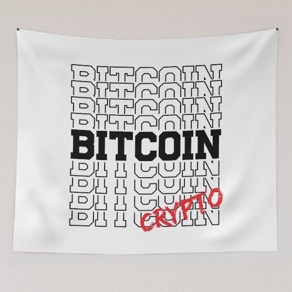 Item preview, Bitcoin Crypto Design designed and sold by Pistacchio Graphic.