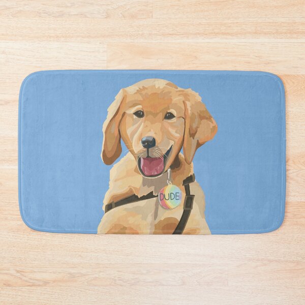 Item preview, Dude the Golden Dog designed and sold by Danielle Seay.