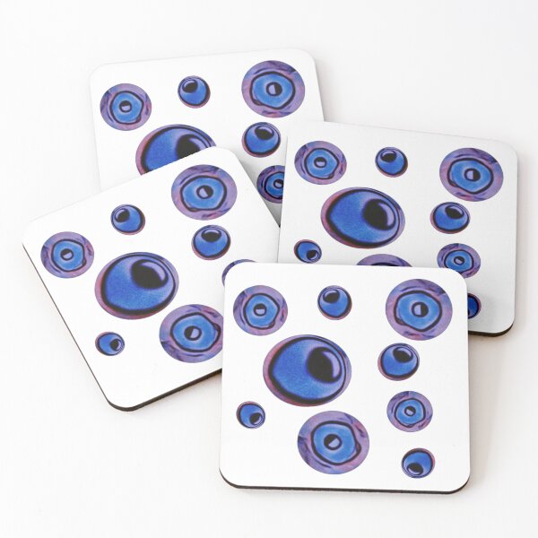 Item preview, Blue spheres designed and sold by FlossOrFi.