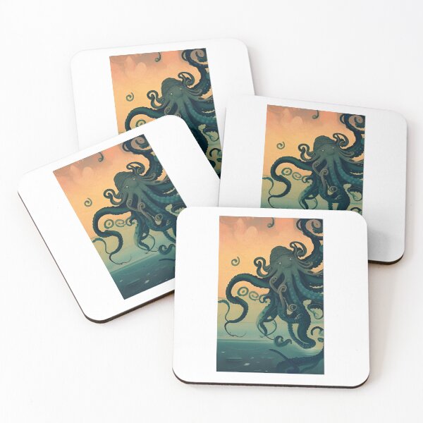 Item preview, Kraken artwork designed and sold by GroovyDino.