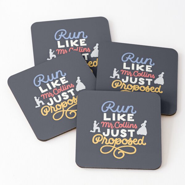 Item preview, Run Like Mr. Collins Just Proposed designed and sold by polliadesign.