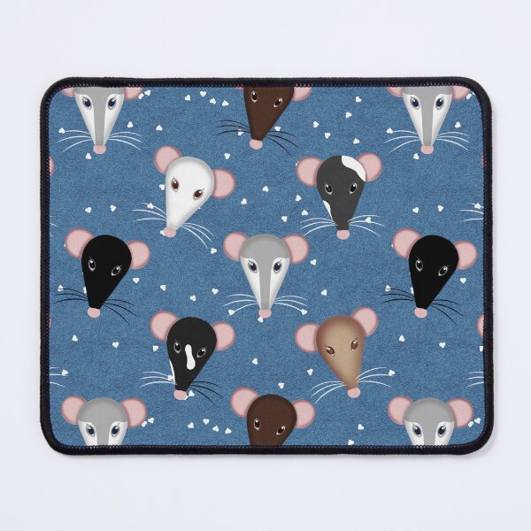 Item preview, Cute mice blue designed and sold by Milamara.