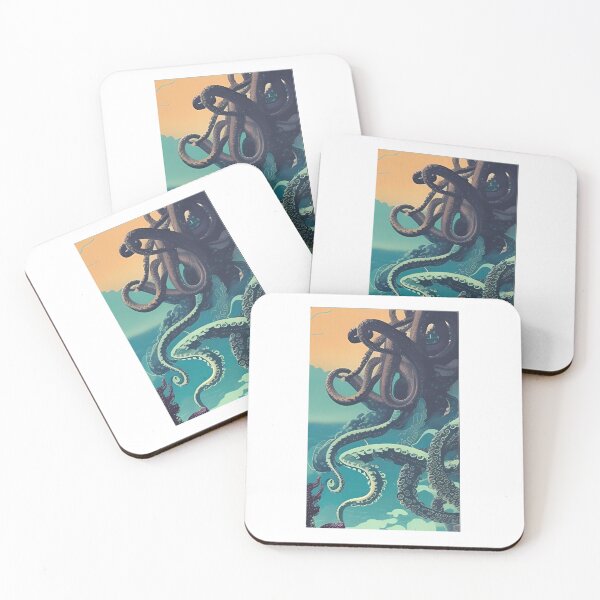 Item preview, Kraken artwork designed and sold by GroovyDino.