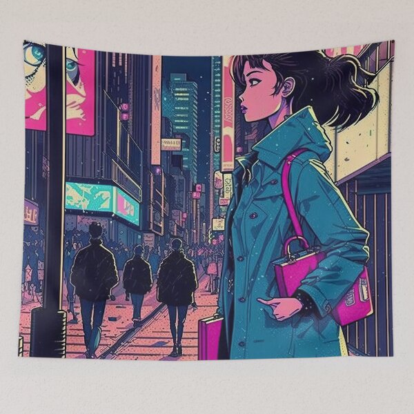 Item preview, 80s comic girl designed and sold by IA-Power.