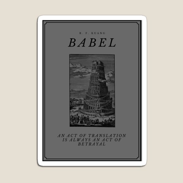 Babel by R.F. Kuang is Necessary Reading - GateCrashers