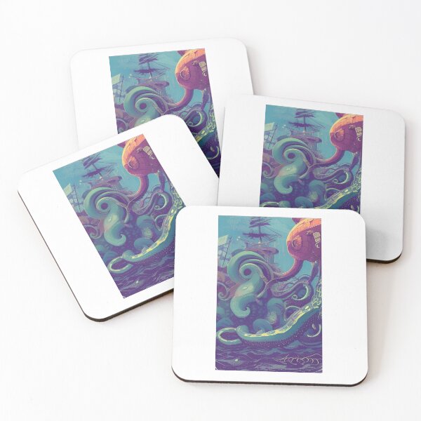 Item preview, Copy of Kraken artwork designed and sold by GroovyDino.