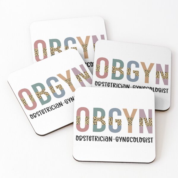 Artikelvorschau, OBGYN Geburtshelfer-Gynäkologe-Leopard-Druck-Typografie OBGYN Geschenke entworfen und verkauft von Violet Treasures.