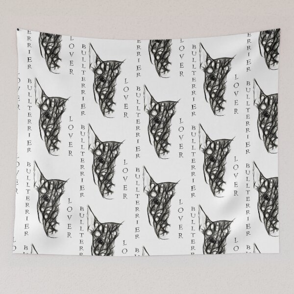 Item preview, Fractal Bull Terrier Lover designed and sold by SKornackiArt.