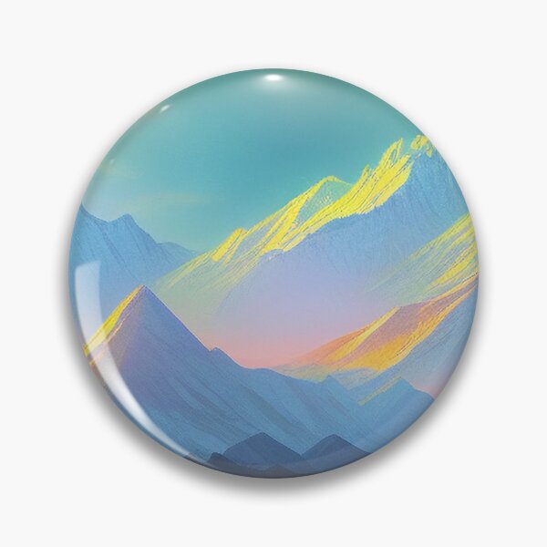 Item preview, Denali National Park Ethereal digital painting with Dramatic Coloring 6 designed and sold by DiatomDesigns.