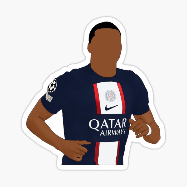 Kylian Mbappe Sticker by SamyMinimalist  Kylian mbappé, Stickers, Soccer  birthday