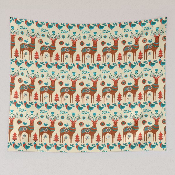 Item preview, Scandinavian style, cross stitch, pattern  designed and sold by AvotArt.