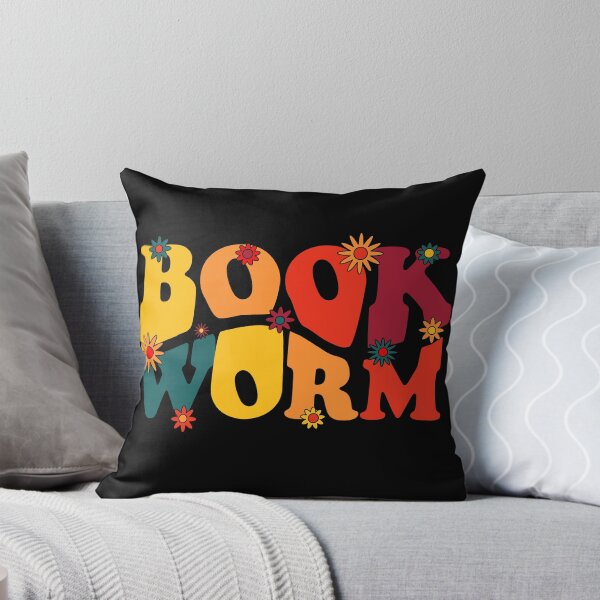 Item preview, Book Worm Groovy Bookish Bibliophile designed and sold by LadySaltwater.