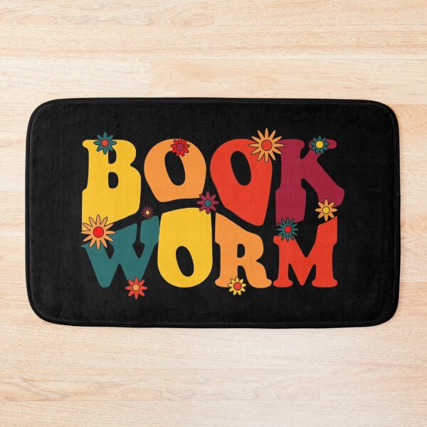 Item preview, Book Worm Groovy Bookish Bibliophile designed and sold by LadySaltwater.