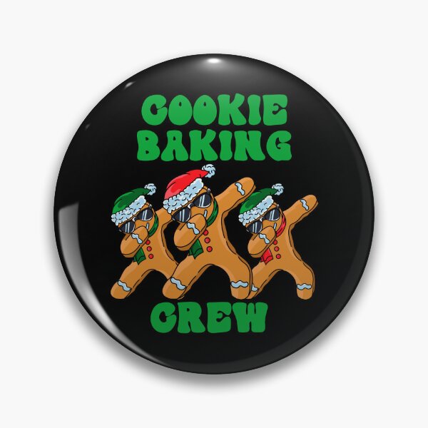 Item preview, Cookie Baking Crew Gingerbreads Dabbing designed and sold by RockBeeDesigns.