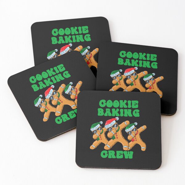 Item preview, Cookie Baking Crew Gingerbreads Dabbing designed and sold by RockBeeDesigns.