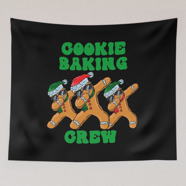 Item preview, Cookie Baking Crew Gingerbreads Dabbing designed and sold by RockBeeDesigns.