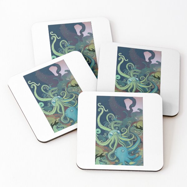Item preview, Octopus artwork designed and sold by GroovyDino.