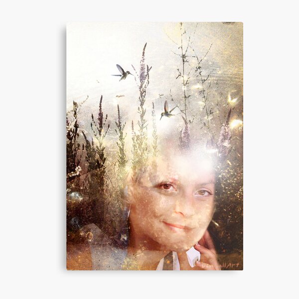 :-) Metal Print