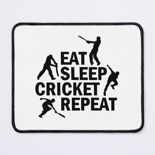 Item preview, Eat, sleep cricket, repeat designed and sold by aktiveaddict.