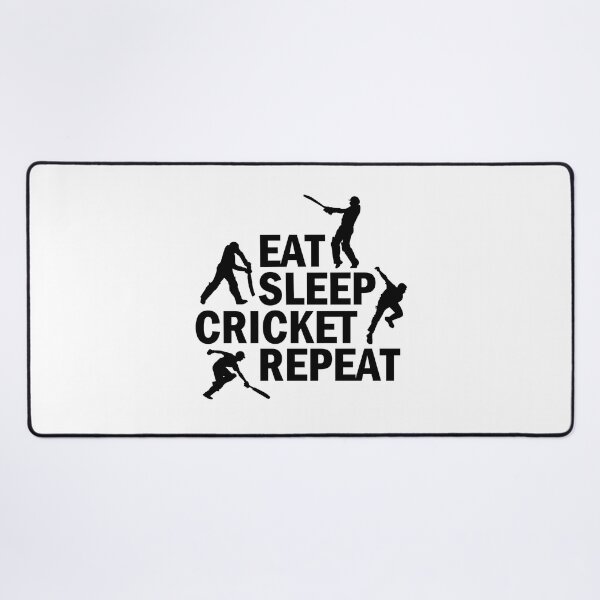 Item preview, Eat, sleep cricket, repeat designed and sold by aktiveaddict.