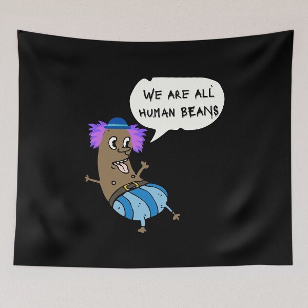 Item preview, We Are All Human BEANS  designed and sold by SamXDesigns.