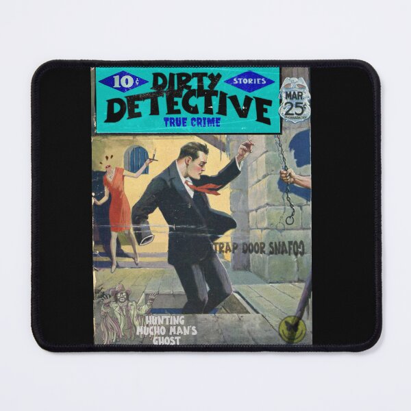 Item preview, Dirty Detective | True Crime | Vintage Crime Stories Book Cover Reimagined | Hunting Macho's Ghost designed and sold by Tyler Tilley.