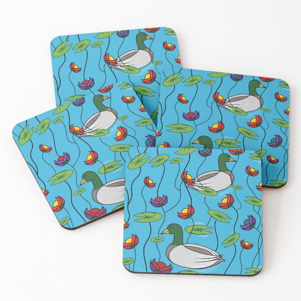 Item preview, Goose And Floral Pattern designed and sold by facegm.