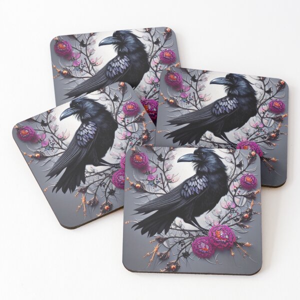 Item preview, The Ravens Withered Wreath designed and sold by ZenEverAI.