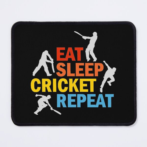 Item preview, Eat, sleep cricket, repeat designed and sold by aktiveaddict.