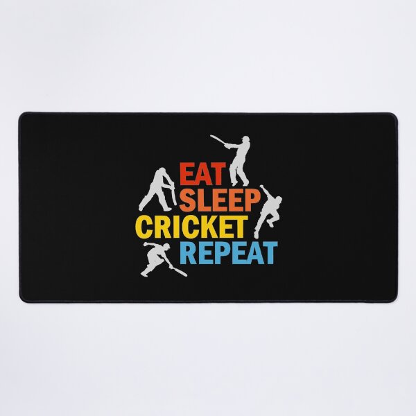 Item preview, Eat, sleep cricket, repeat designed and sold by aktiveaddict.