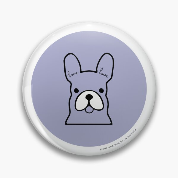 Item preview, Chiiko Love Doggo - Purple Heather designed and sold by holasisista.