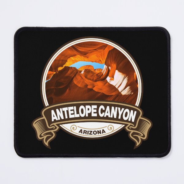 Item preview, Antelope Canyon Arizona Travel Badge designed and sold by KrisSidDesigns.