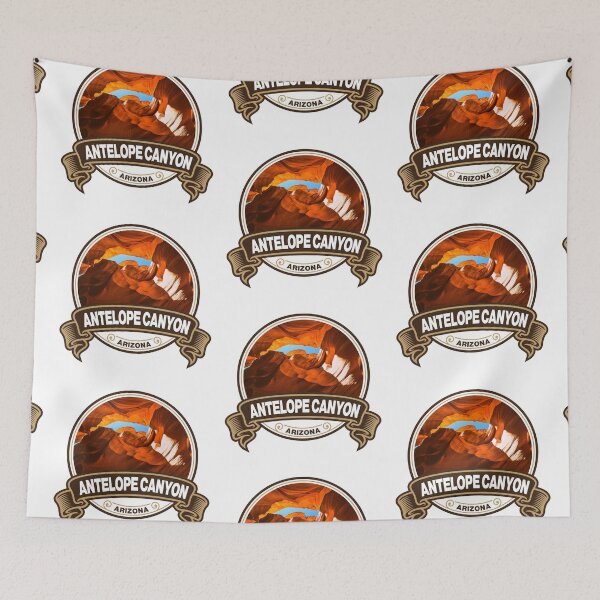 Item preview, Antelope Canyon Arizona Travel Badge designed and sold by KrisSidDesigns.