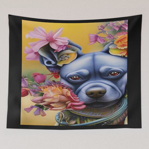 Item preview, Artist who love dogs Abstraction Animals Pets Dog Puppy Love Spectacular Doglove designed and sold by ValleyDream.
