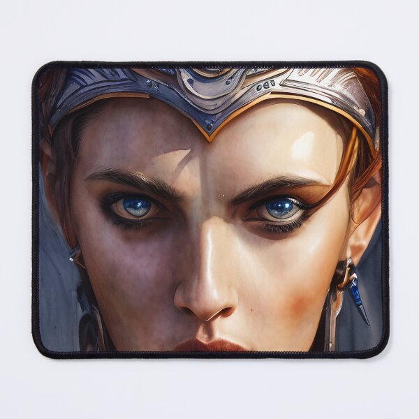 Item preview, Portrait of a Warrior Princess. designed and sold by Alt-Art-Digital.