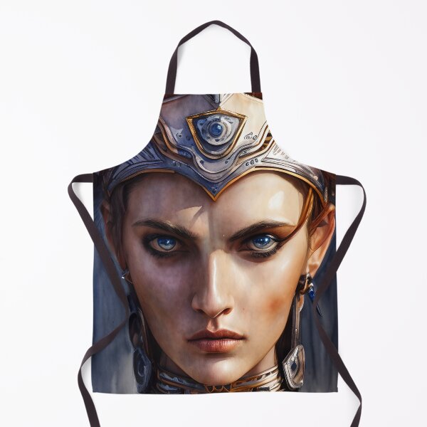 Item preview, Portrait of a Warrior Princess. designed and sold by Alt-Art-Digital.