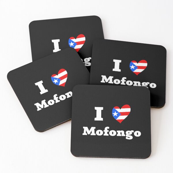 Item preview, I Love Mofongo Puerto Rican Flag Shirt designed and sold by Suzy Perez Art.