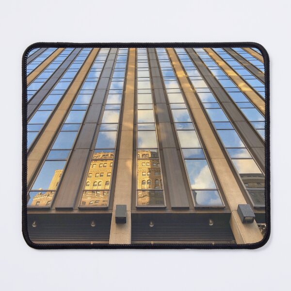 Item preview, New York City Skyscraper building window pattern vertical  designed and sold by CoolShirtDepot.