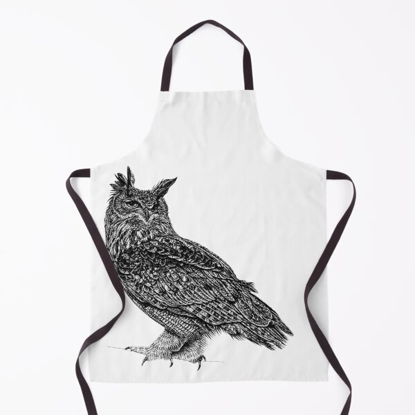 Item preview, Eurasian eagle owl designed and sold by LorenDowding.
