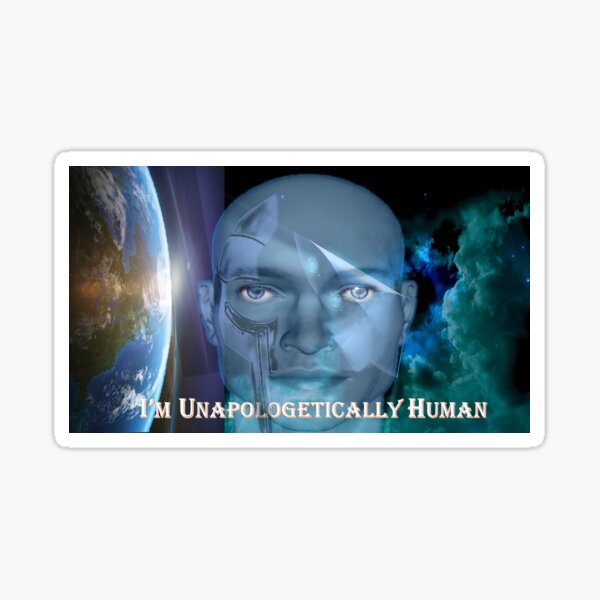 Item preview, I'm Only Human designed and sold by Patricia Brown.