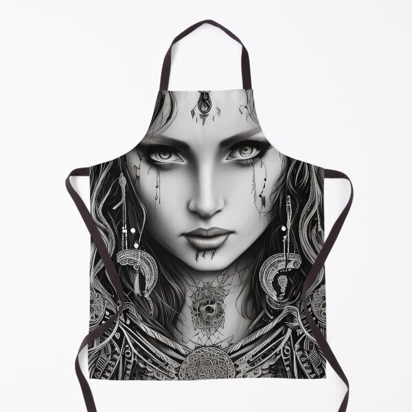 Item preview, Portrait of a Princess, Ink Drawn Style. designed and sold by Alt-Art-Digital.