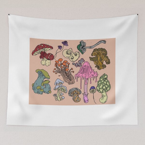 Item preview, Assorted Funky Mushrooms  designed and sold by juneweier.
