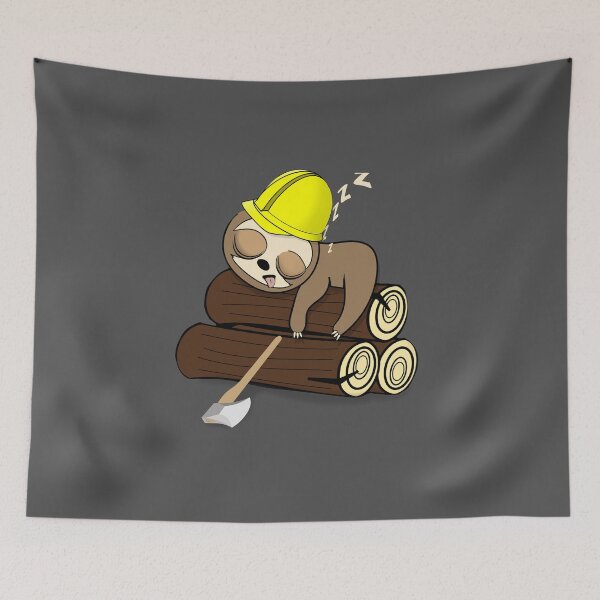 Item preview, Wood cutter sloth designed and sold by TipTopTapo.