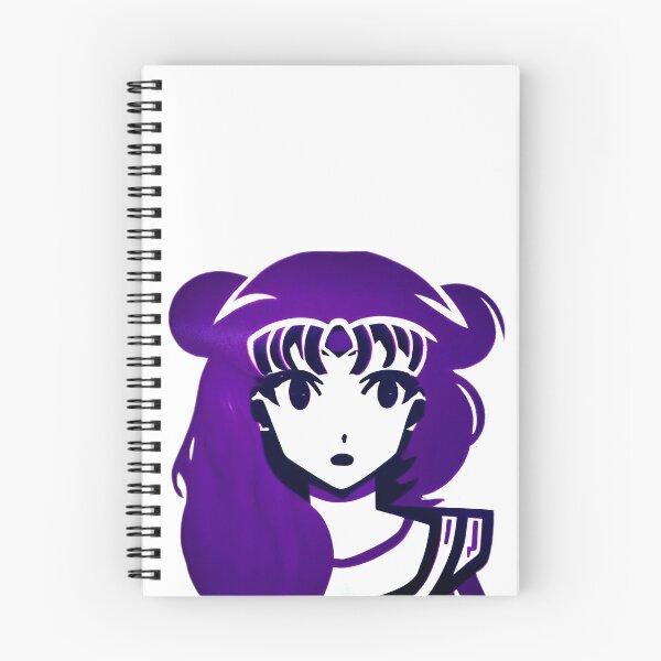 Aperçu de l'œuvre bébé anime violet créée et vendue par UncleLanny.