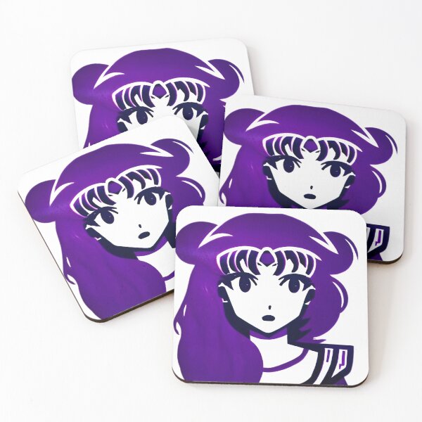 Item preview, purple anime babe designed and sold by UncleLanny.