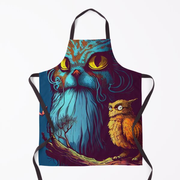 Item preview, Owl Cat 2 designed and sold by AiBroughtToLife.