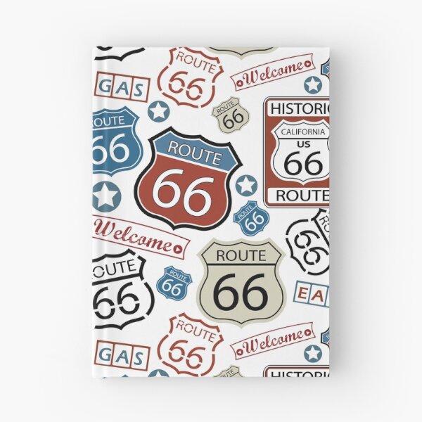 Item preview, Route 66 USA Road Trip Travel Stamps designed and sold by DV-LTD.