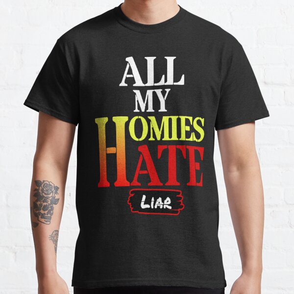 All My Homies Hate The Astros t-shirt - ColorfulTeesOutlet